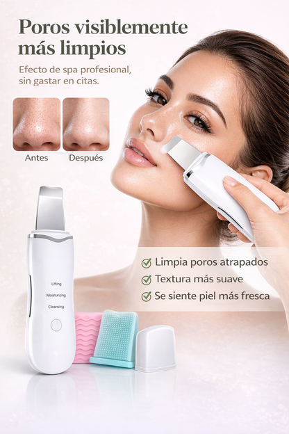 Dispositivo Ultrasónico de Limpieza Facial – Rutina Profesional